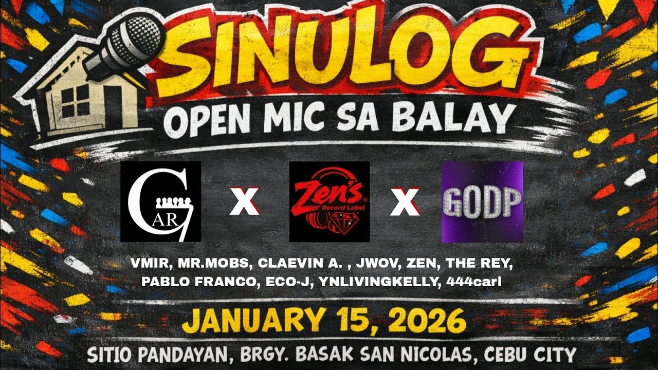 Sinulog Open Mic Sa Balay Mixtape 2026