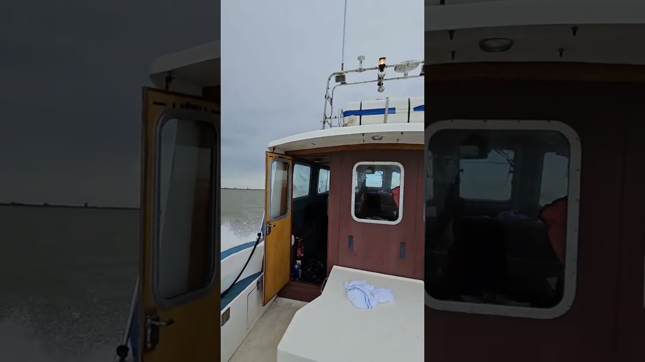 Taking a Mitchell 31 Sea Angler from Shotley Marina back to its new home in the River Crouch