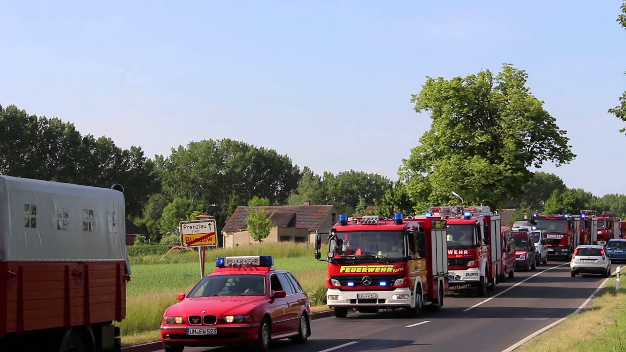 Festumzug 14. Prenzlauer Feuerwehrfest