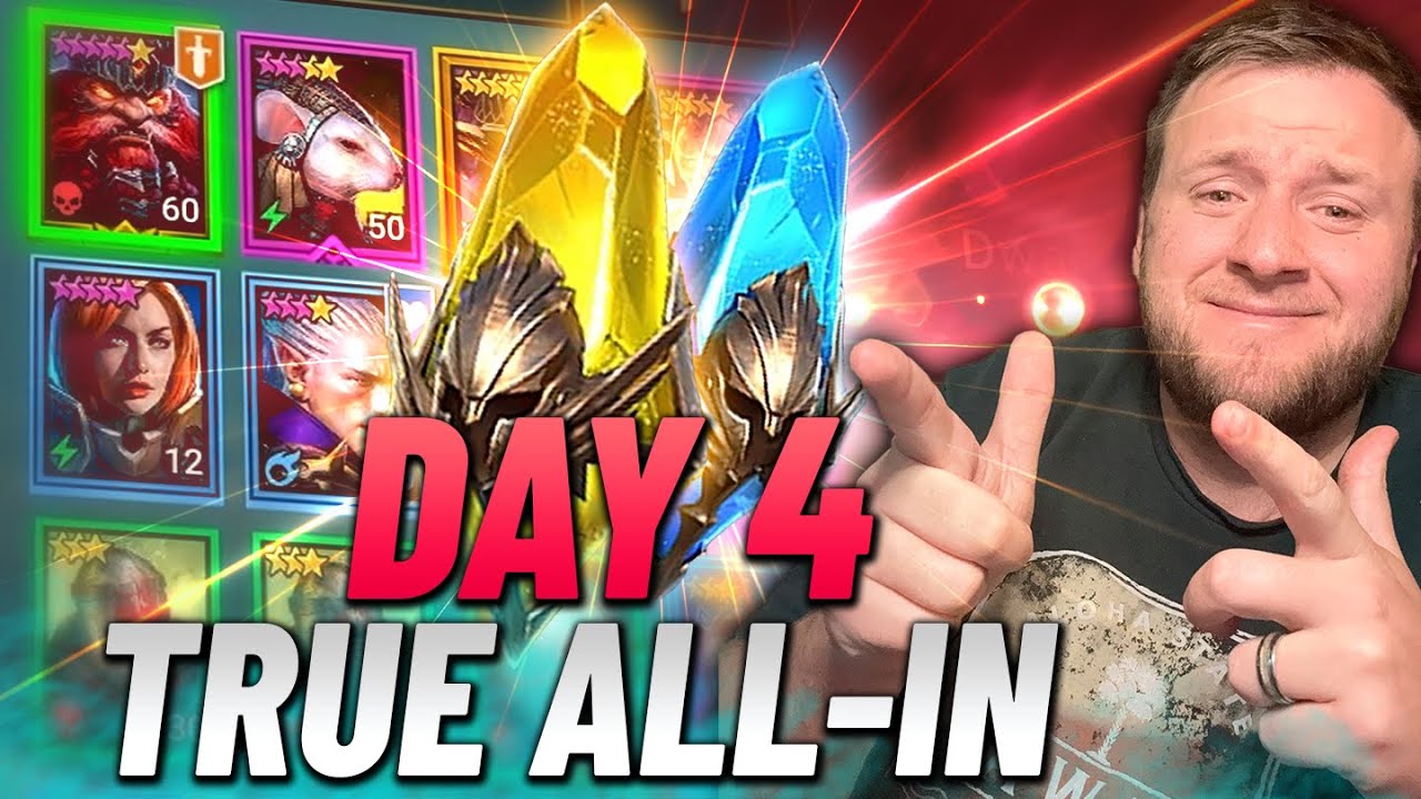 PULLING EVERYTHING ON MY F2P ACCOUNT - Account Progression Update - Raid Shadow Legends