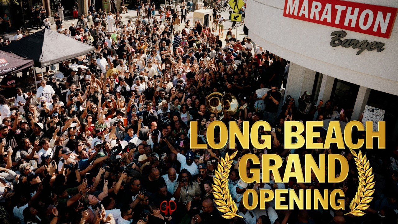 Marathon Burger Grand Opening Long Beach
