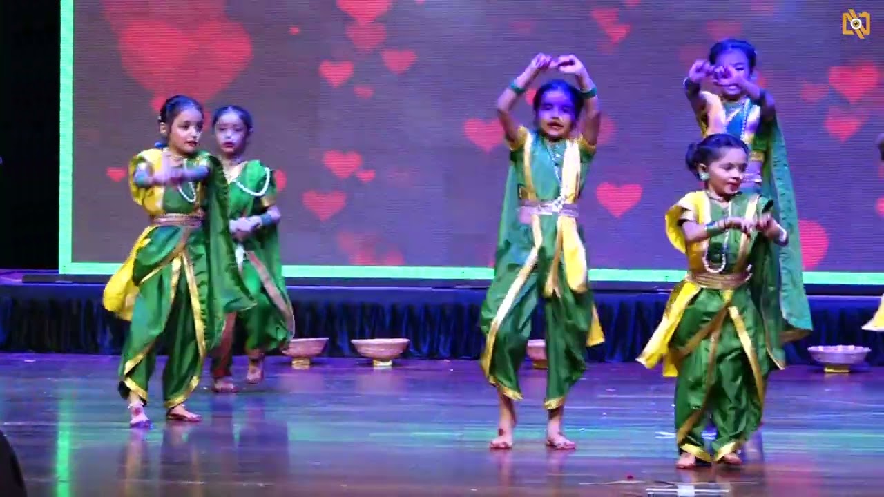 Marathi song performance by the children of Khalsa Little Flower School