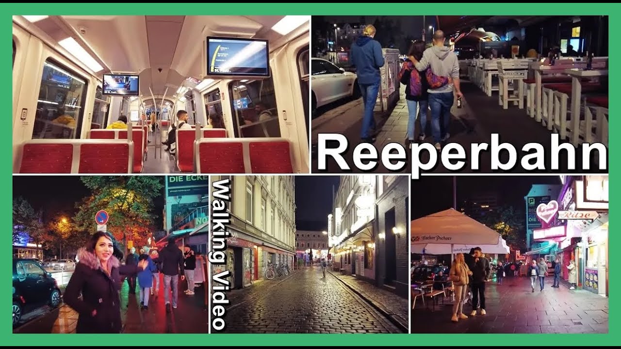 St Pauli Reeperbahn walking Video / Noch nicht viel los an der Reeperbahn! / Hamburg, Deutschland