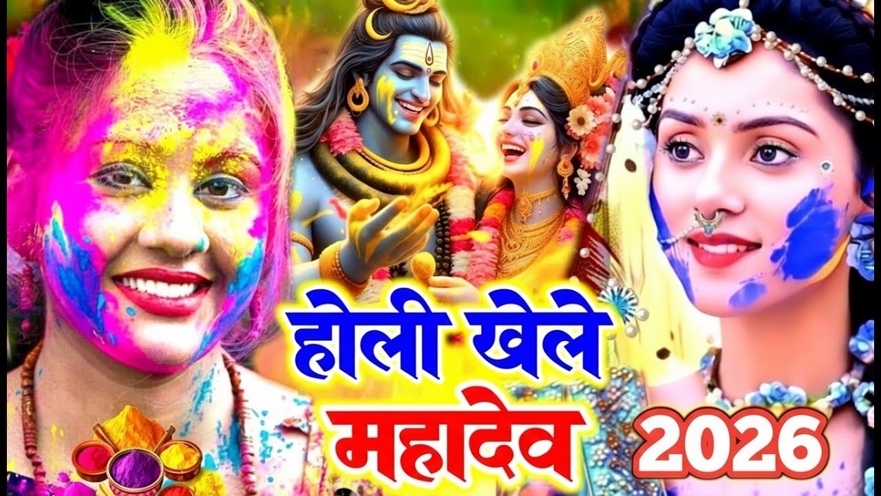 #video पारम्परिक होली गीत 2026 || होली खेले महादेव || #Bhagti Holi Geet || Holi Ke Gana 2026 Ke
