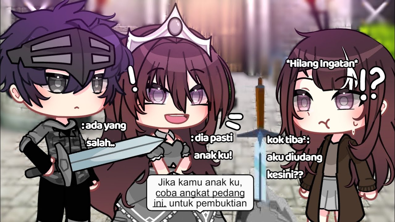 #pov : Ada Seorang Ratu yang kehilangan putrinya, lalu.. [ Gacha Life 💙 ]