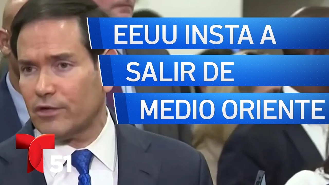 EEUU insta a ciudadanos varados a abandonar Medio Oriente