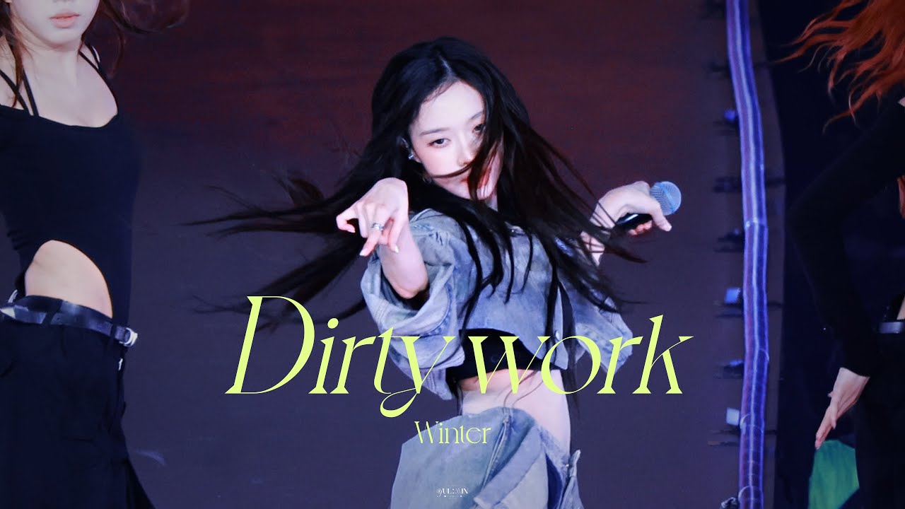 250809-10 aespa WINTER - ‘Dirty Work’ (Full Ver.) @ 2025 SMTOWN LIVE Tokyo (Mix) [직캠]