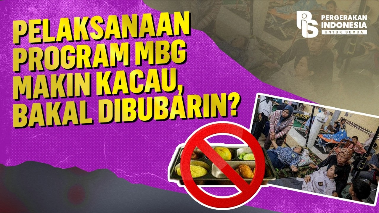 Pelaksanaan Program MBG Makin Kacau, Bakal Dibubarin?