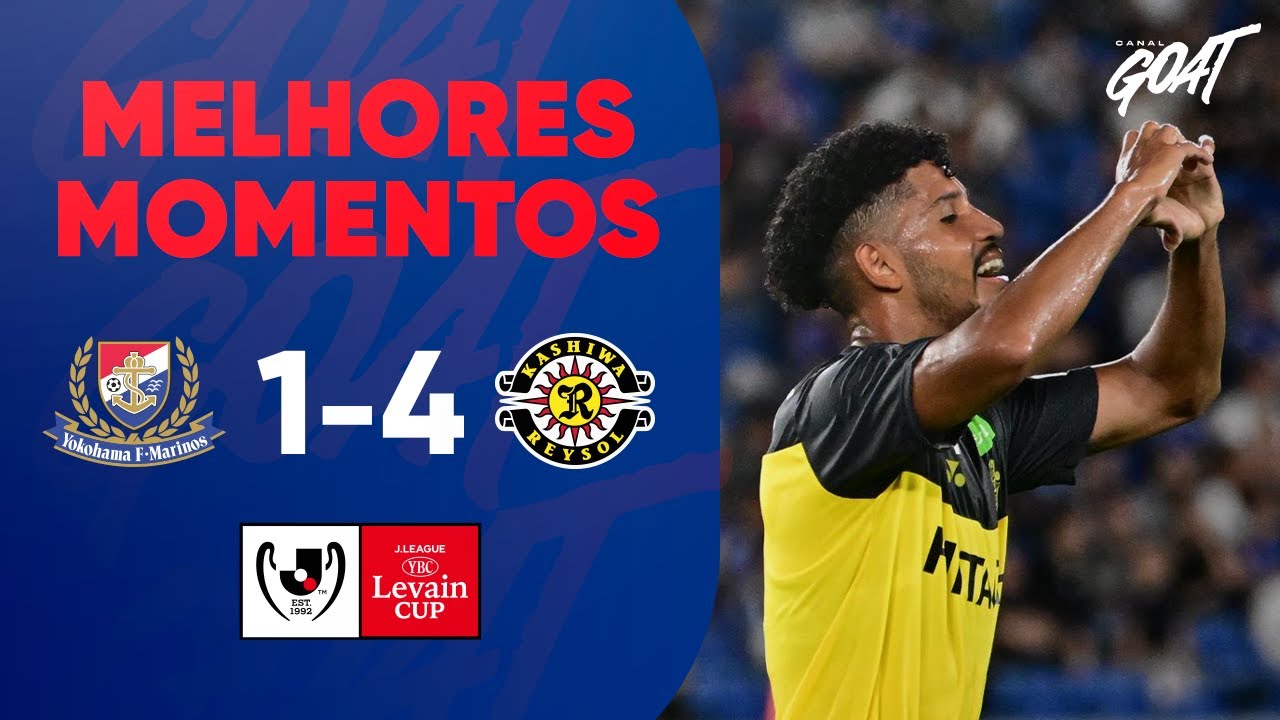 COM GOL BRASILEIRO, KASHIWA REYSOL BATE MARINOS NA COPA DA LIGA JAPONESA! | MELHORES MOMENTOS