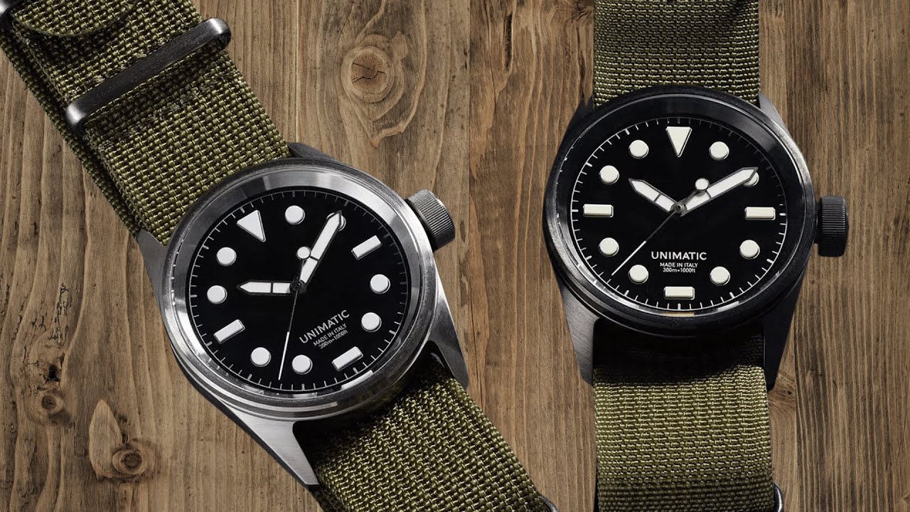 Unimatic’s New Unilight Tech is INSANE | Modello Cinque Unilight Review (300m Tool Watch)