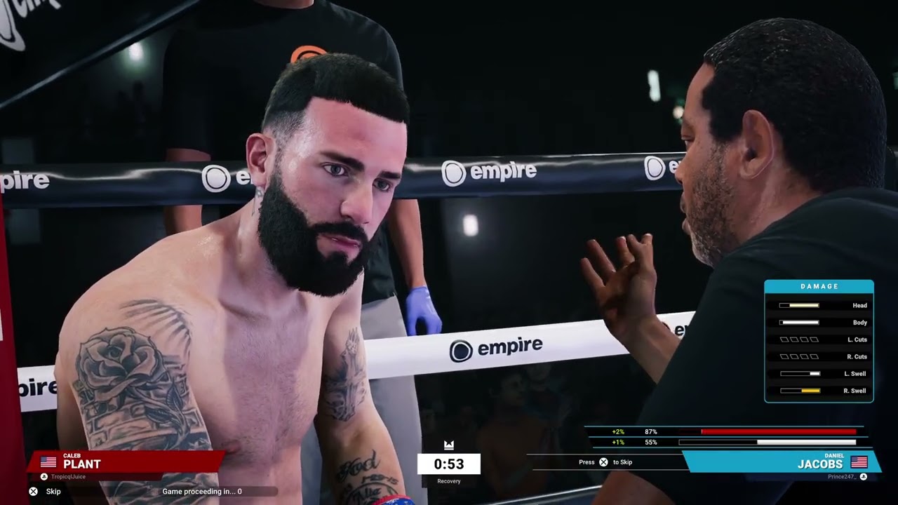Undisputed Caleb v Jacobs
