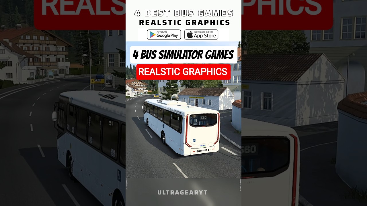 4 Best bus simulator games for Android 📈😎 best bus driving games for Android