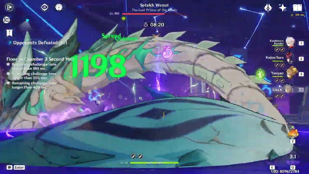 Lisa Hypercarry vs Wenut