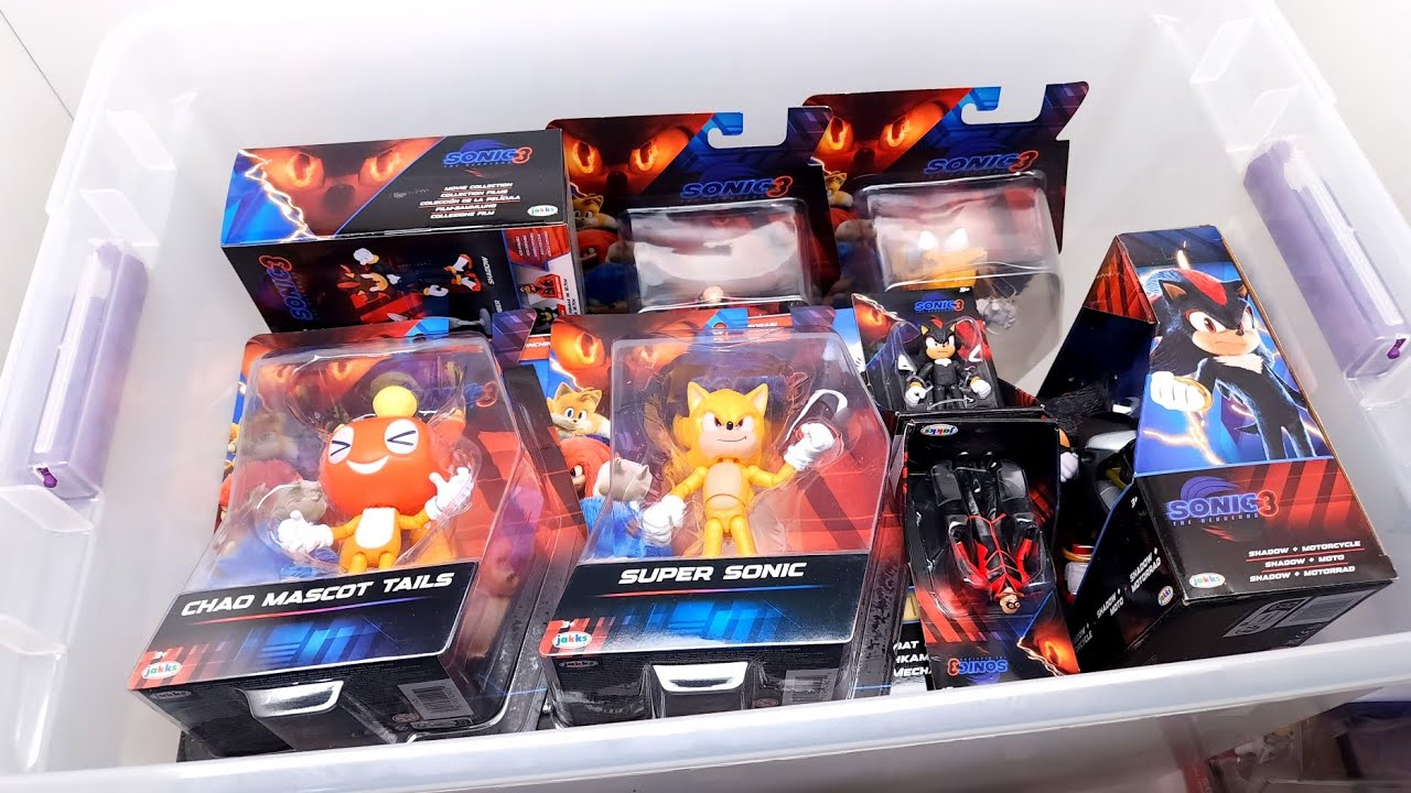 SONIC 3 TOYS! Complete Set (part 1)