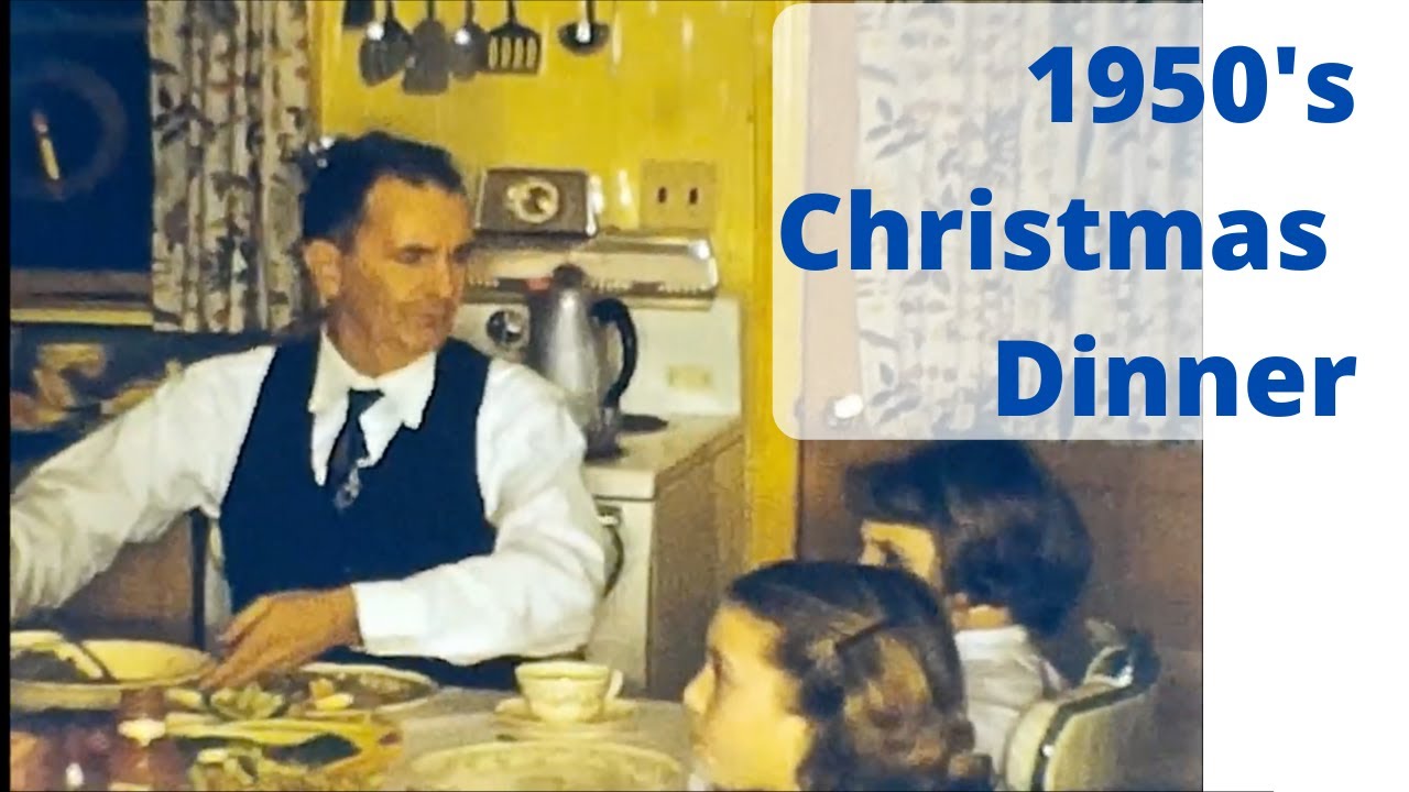 1950’s Christmas Dinner Party at June and Carl's House