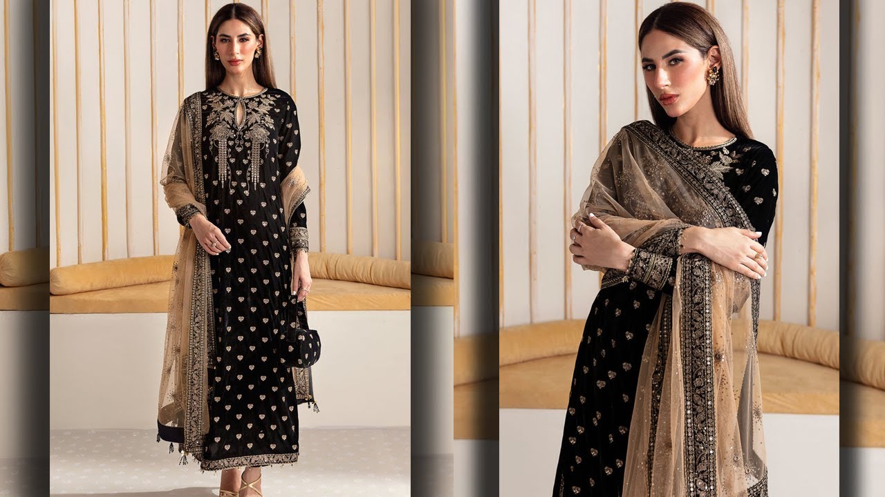 Jazmin New Velvet Collection 2024 | Code VF-2014