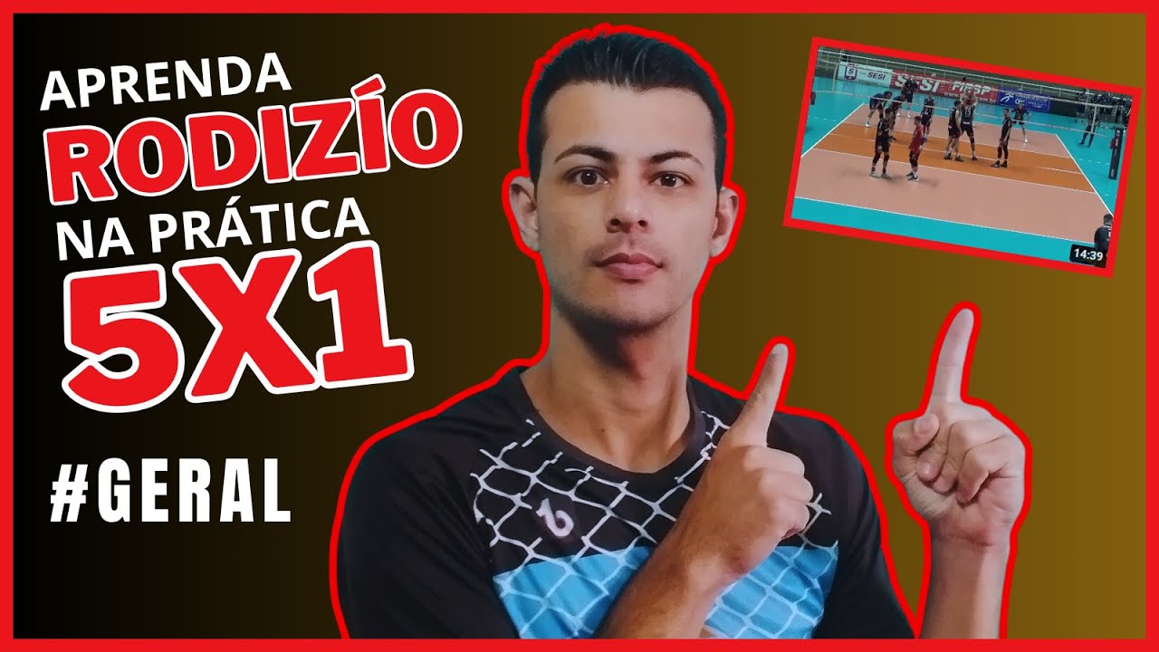 RODÍZIO 5X1 NA PRÁTICA | VOLEIBOL