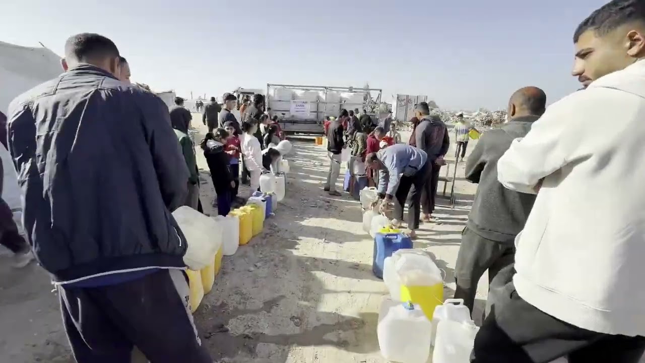 AGD AID Gazze Temiz İçme Suyu Dağıtımı 18.02.2026