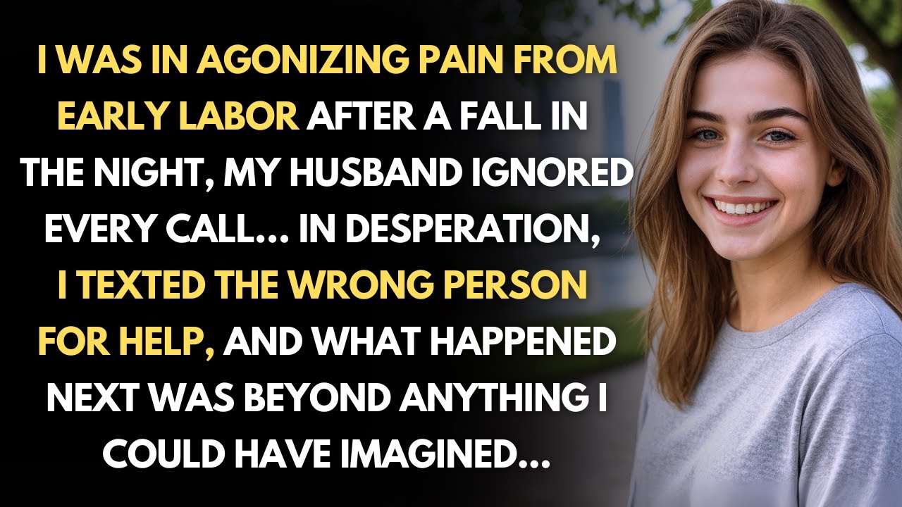 I Went Into Labor at Night, My Husband Ignored My Calls—And the Wrong Text for Help Changed My Life