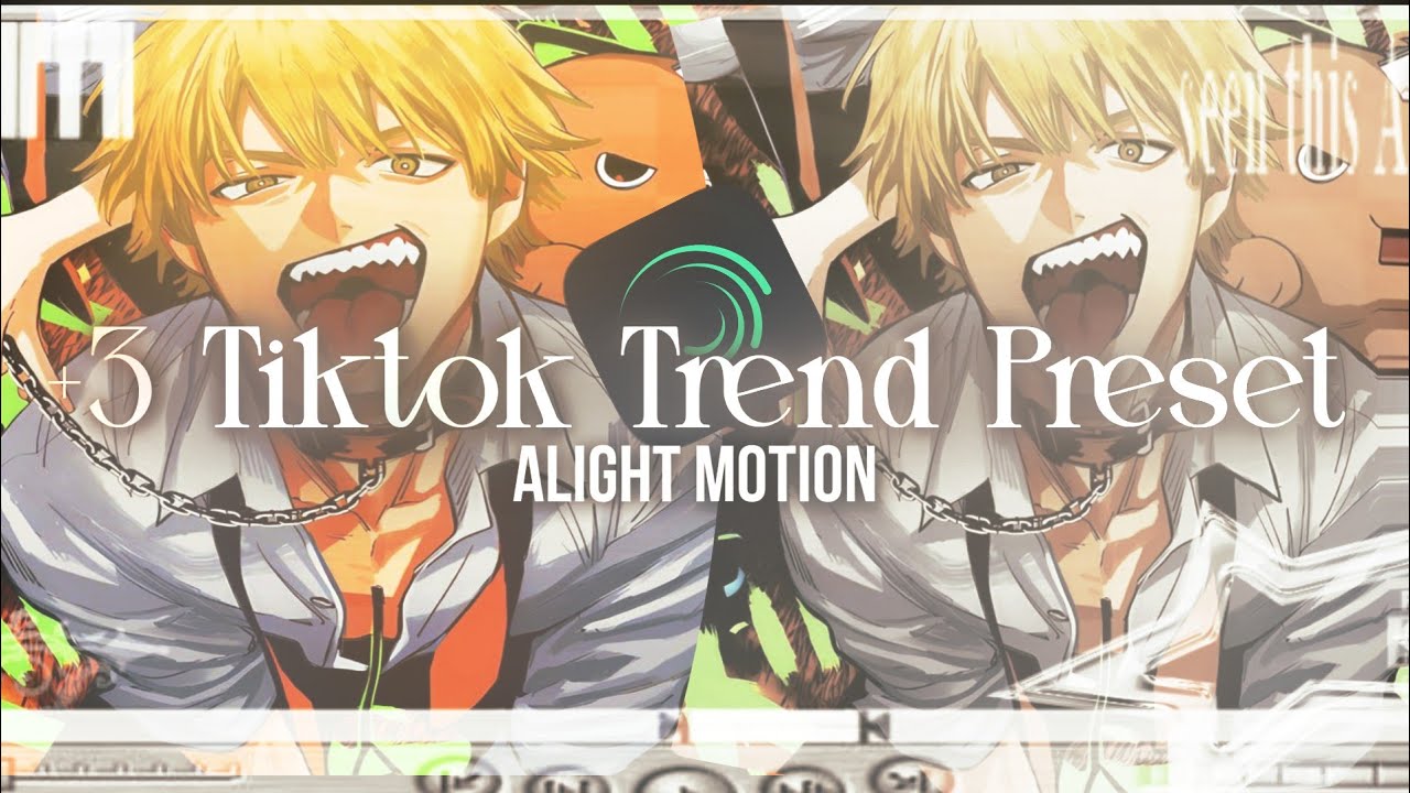 +3 PRESETS EDITS TIKTOK TREND #34 - ALIGHT MOTION - (ALIGHT LINK, XMLLINK, QR CODE)