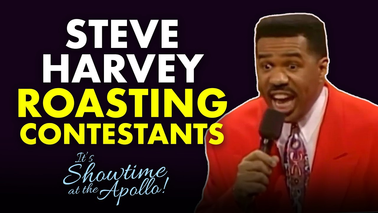 Steve Harvey Roasting Contestants on It's Showtime at the Apollo - 1998
