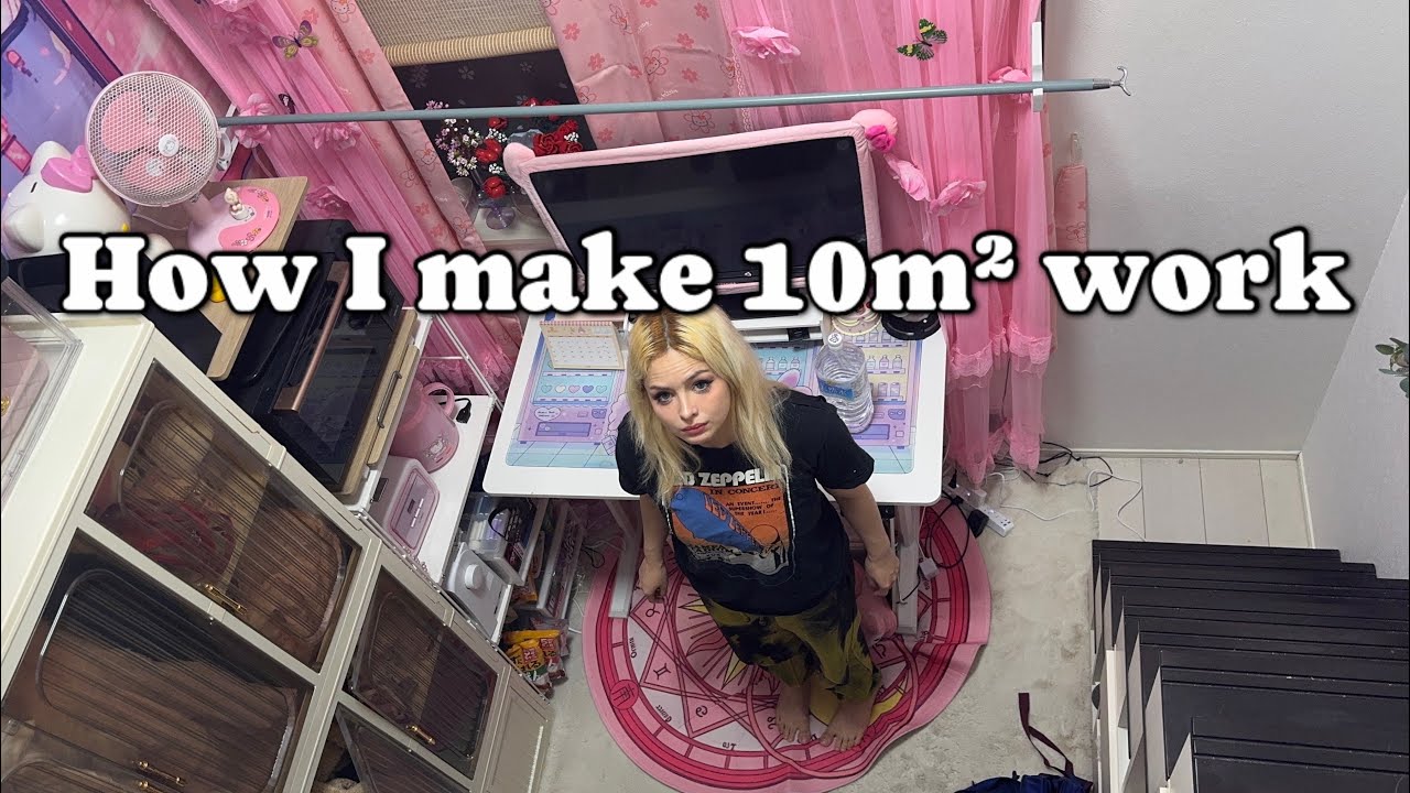 How I Organize My Tiny 10m² Tokyo Apartment | Small Space Living Alone
