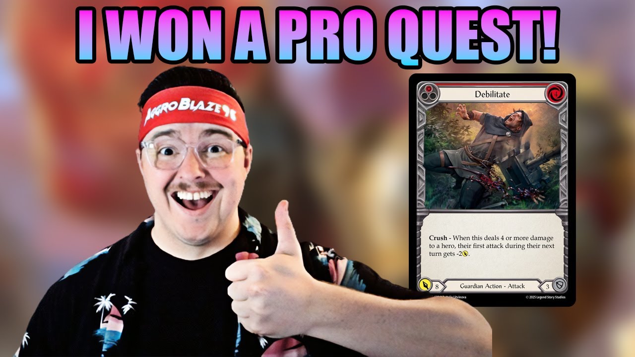 🔴I WON A PRO QUEST ON VICTOR | Flesh and Blood TCG | !codex !metafy