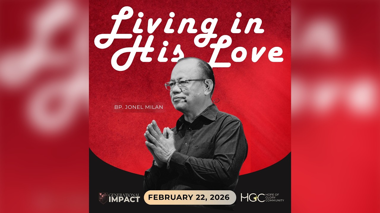 LIVING IH HIS LOVE | Bp. Jonel Milan