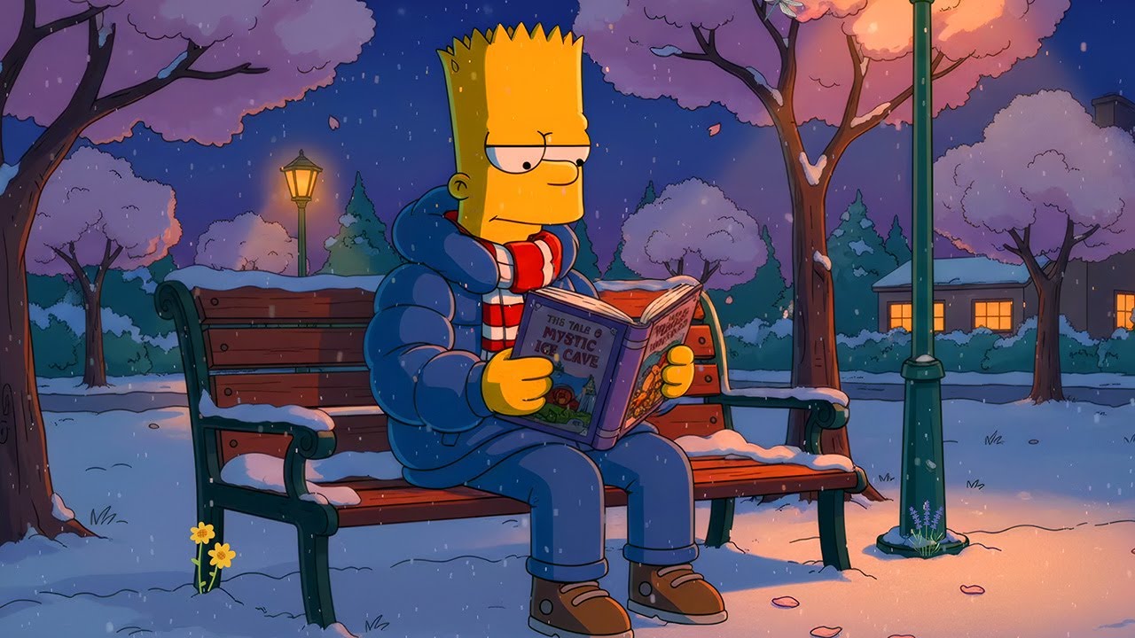 Lofi Study Night ☕ Lofi Hip Hop Radio ❄️ Winter Beats to Read/Focus to