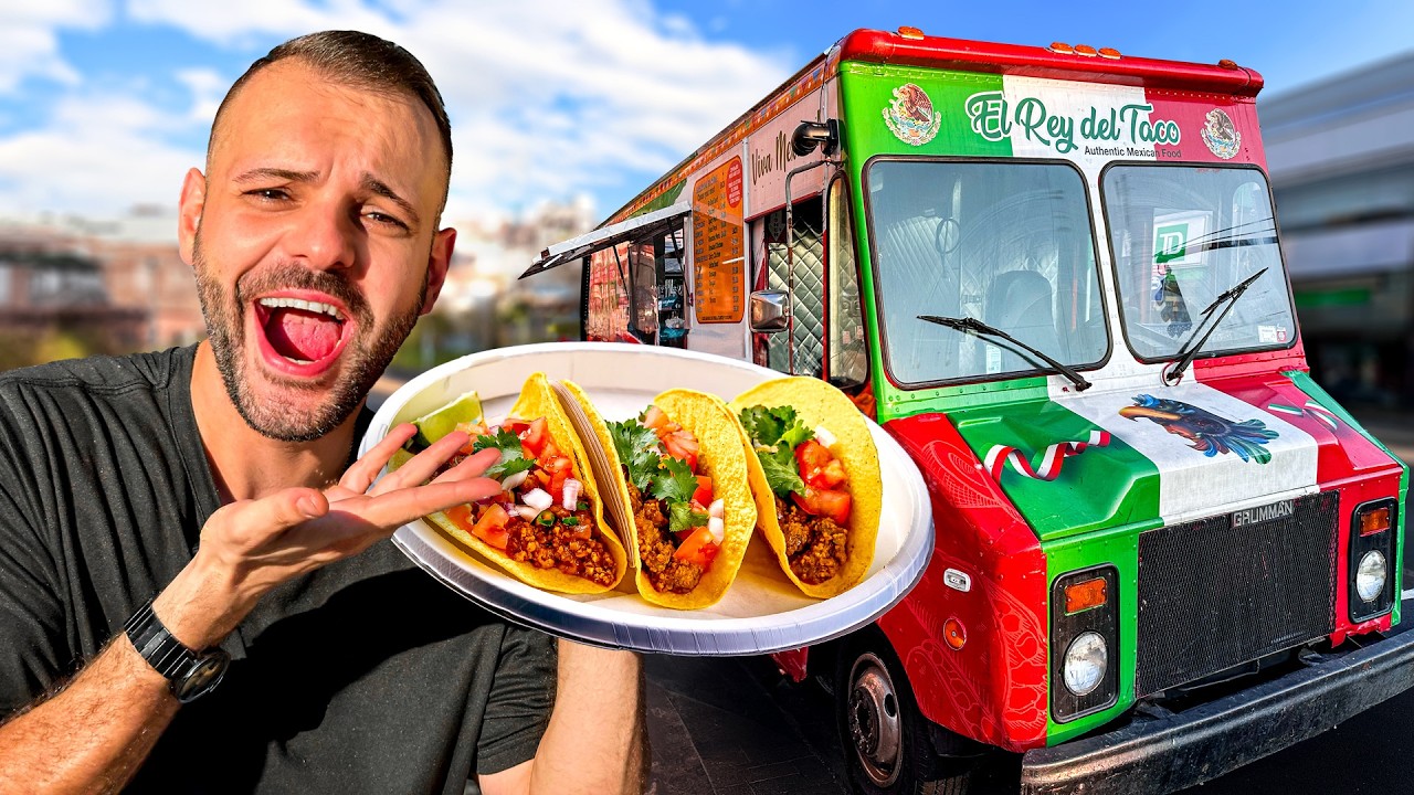 Top 6 Food Trucks in New York City! Legendary Street Food in the USA! Part 1