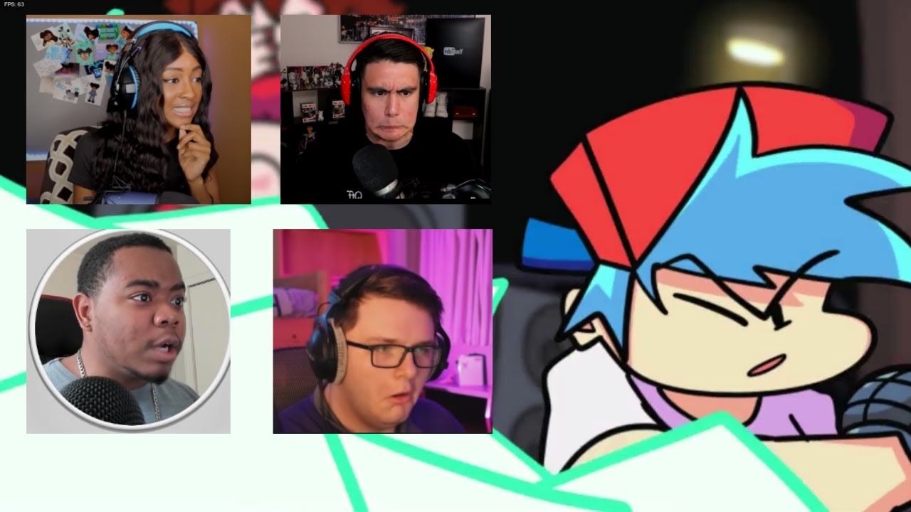 Youtubers reaction to Smoke Em Out | Fading Death (Friday Night Funkin)