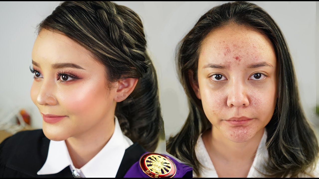 สอนแต่งหน้า+ทำผมรับปริญญา ไม่ง้อช่าง(CC ENG) มือใหม่ ราคาหลัก100 | gamgy