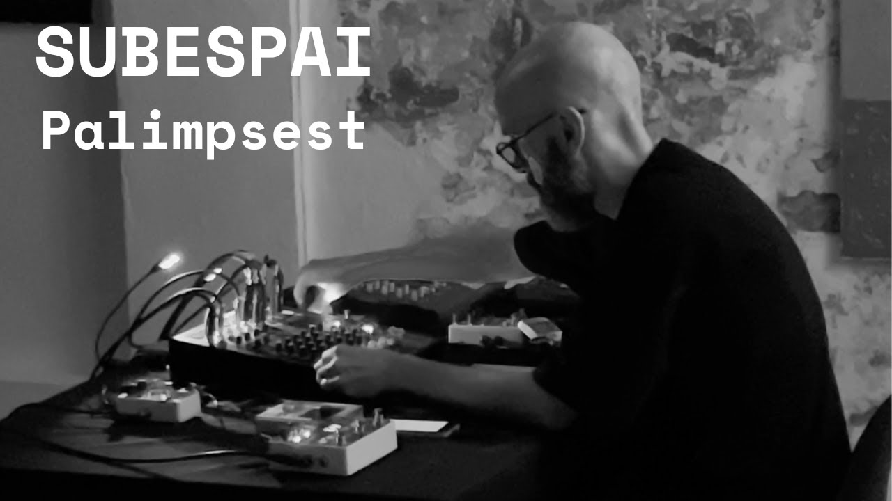 Palimpsest (excerpt) - Subespai live at ATICA, Menorca 2025