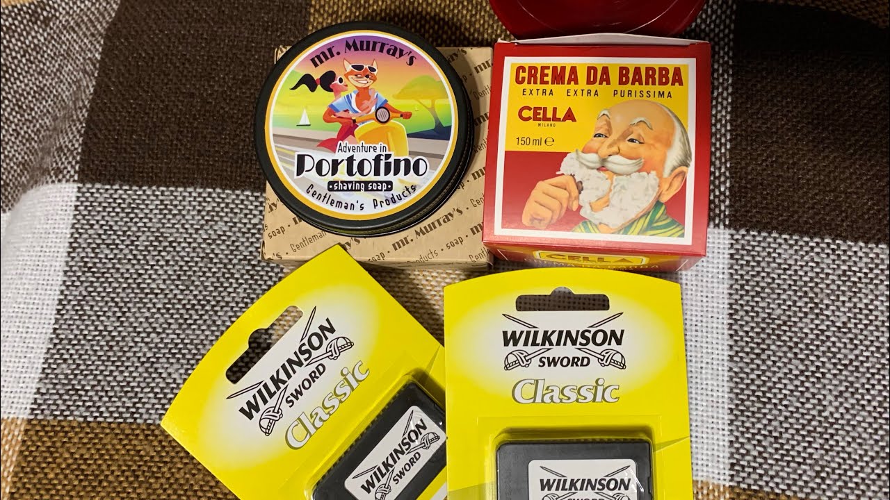 Новинки! ВКБ Мыло для бритья Mr. Murray's Adventure in Portofino. Cella. Чаша Omega. Wilkinson Sword