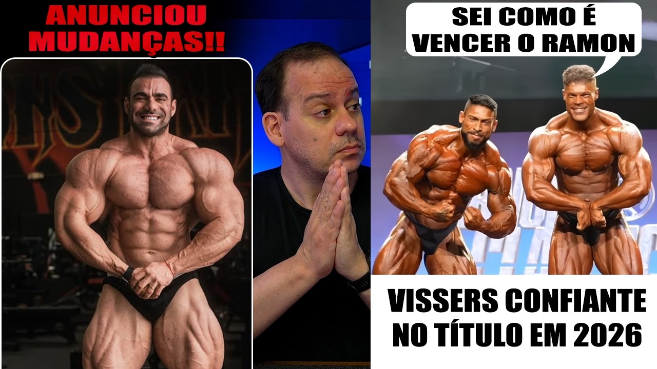 Vissers acredita 100% que pode vencer Ramon em 2026 + Brandão anunciou mudança necessária