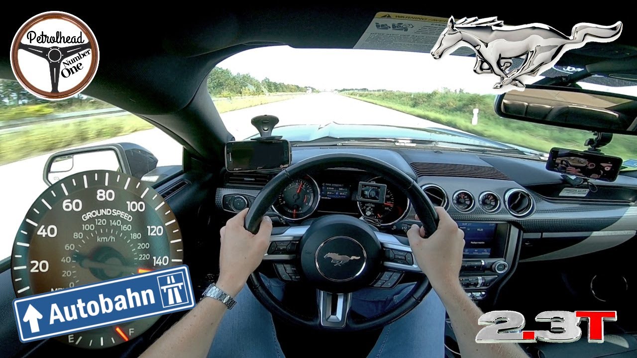 2015 Ford Mustang 2.3 Ecoboost | V-max. Pr&oacute;ba autostradowa.