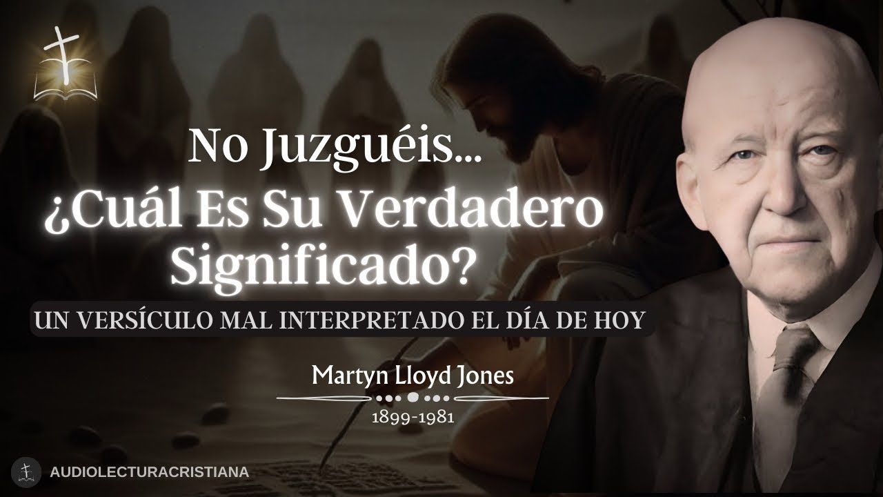 No Juzguéis ¿Ha Entendido Mal Este Versículo? | Martyn Lloyd Jones #sanadoctrina