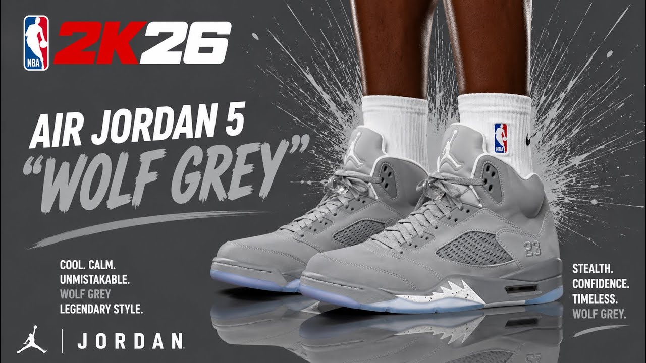 NBA 2K26 Shoe Creator - Air Jordan 5 