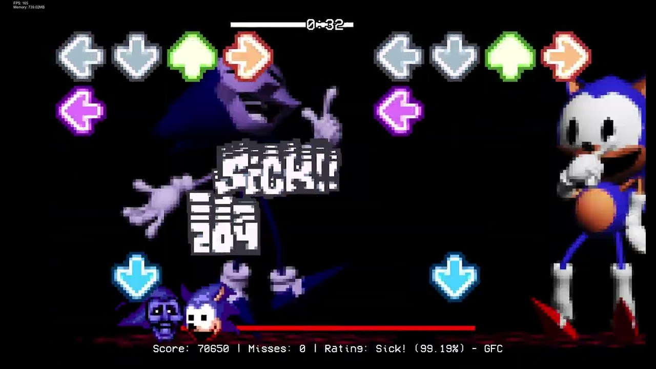 FNF: Vs. Rewrite: Chaotic Evil Chart