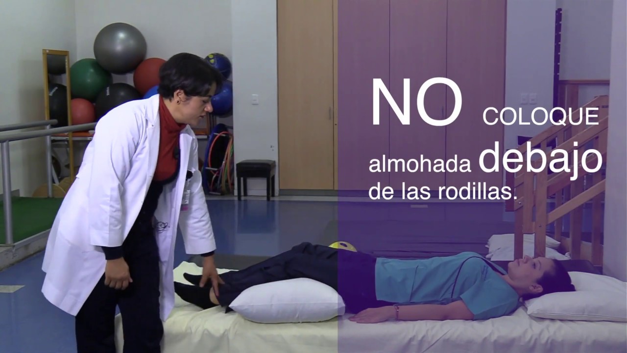 Rehabilitación de rodilla - INCMNSZ - Educación para la Salud