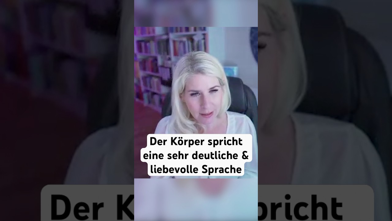 Der K&ouml;rper spricht eine sehr deutliche & liebevolle Sprache - Impuls von ​⁠@BirgitFischerofficial