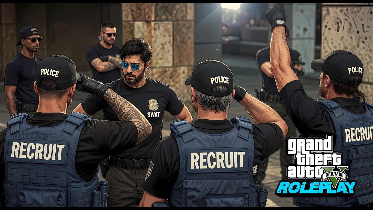 PRUEBAS PARA SWAT, SEGUNDO DÍA | GTA V ROLEPLAY #42