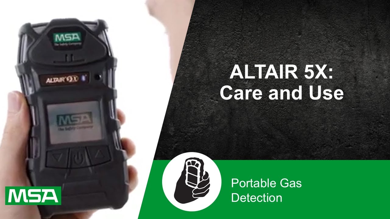 ALTAIR 5X - Care and Use