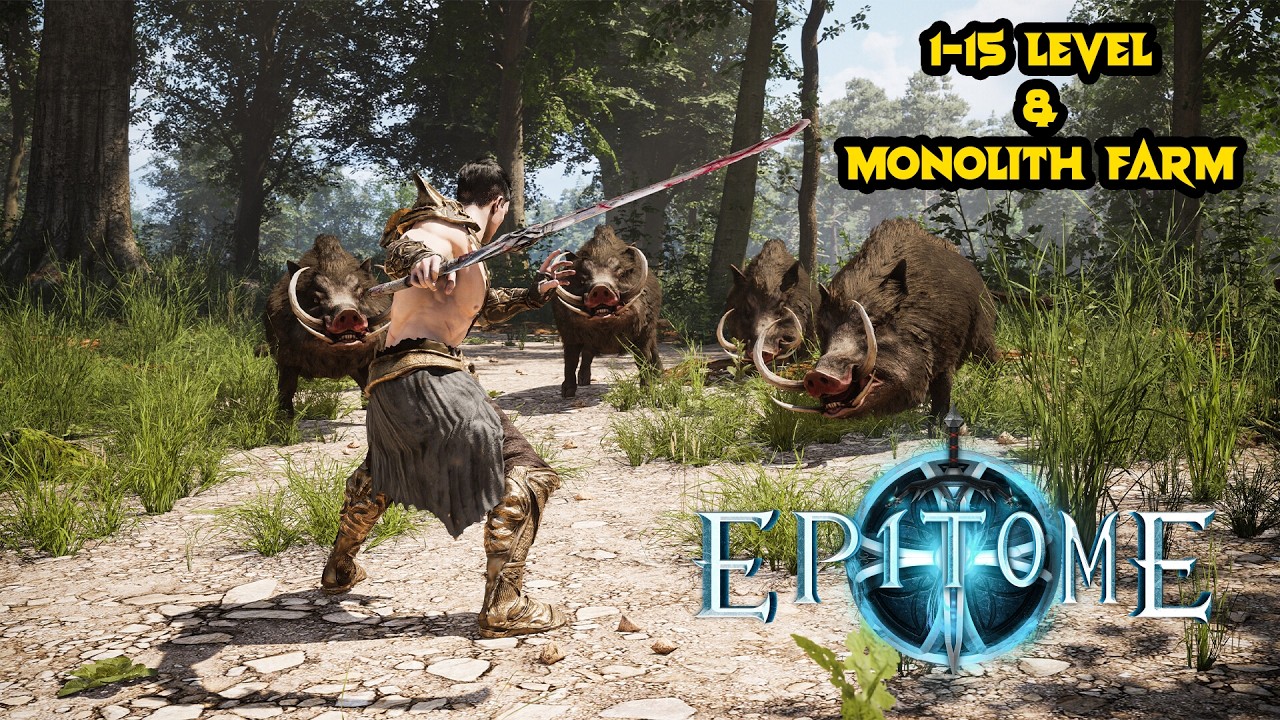 Epitome 1-15 Level ve Monolith Farm  - Epitome #1