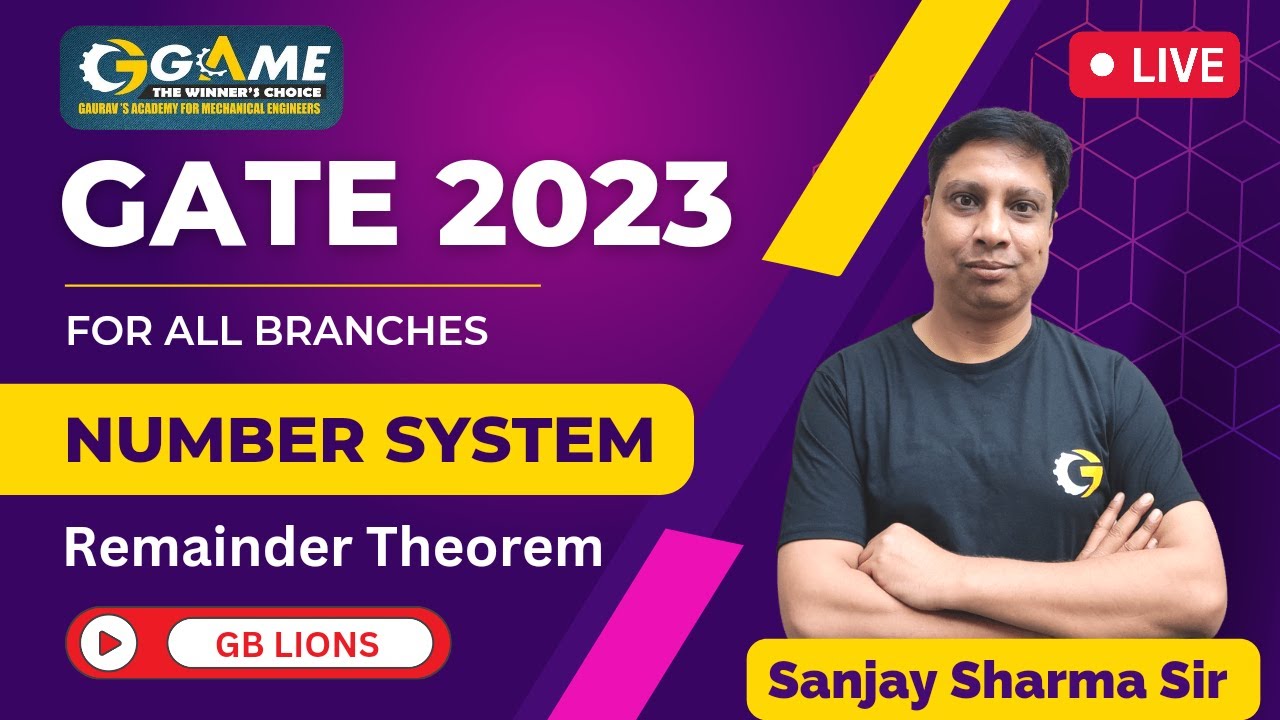 L-1: Quantitative Aptitude | Number System | Remainder Theorem