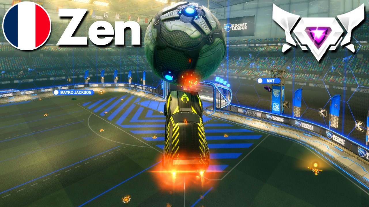 ZEN OUTSTANDING Rocket League Gameplay (SSL 2v2)