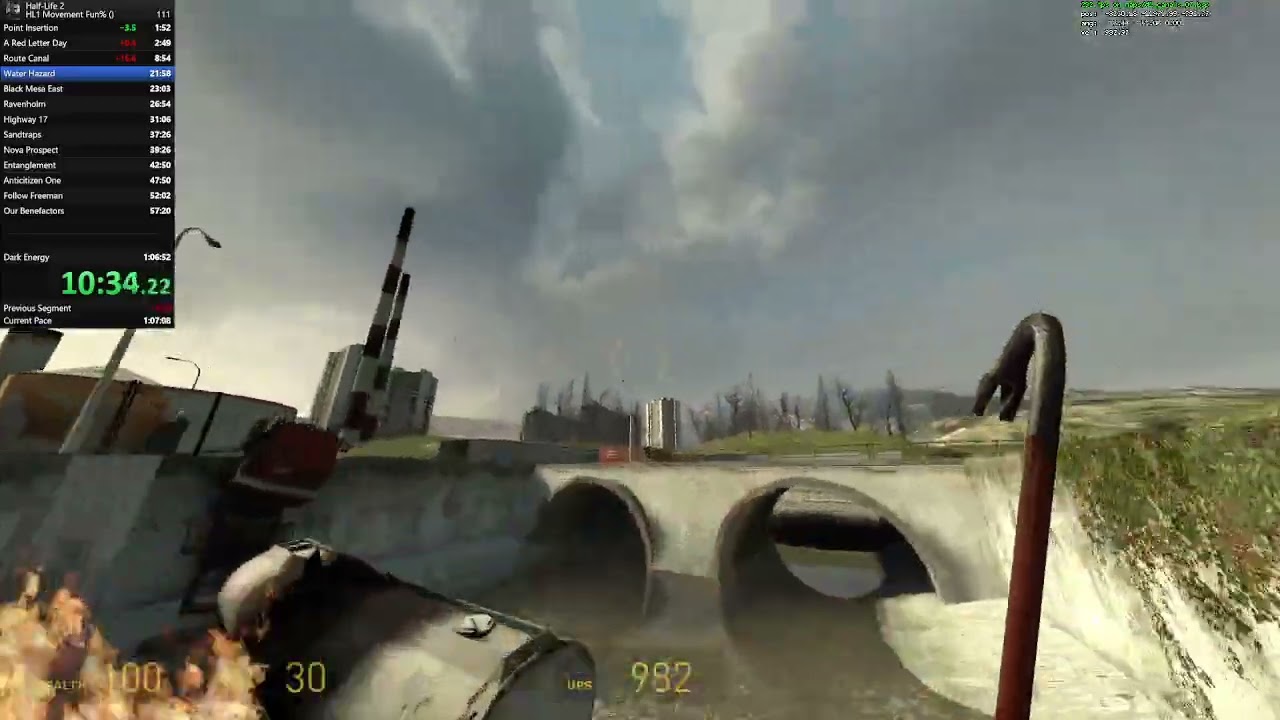 speedrun half life 2 HL1 movement Fun%    1.04.54.92
