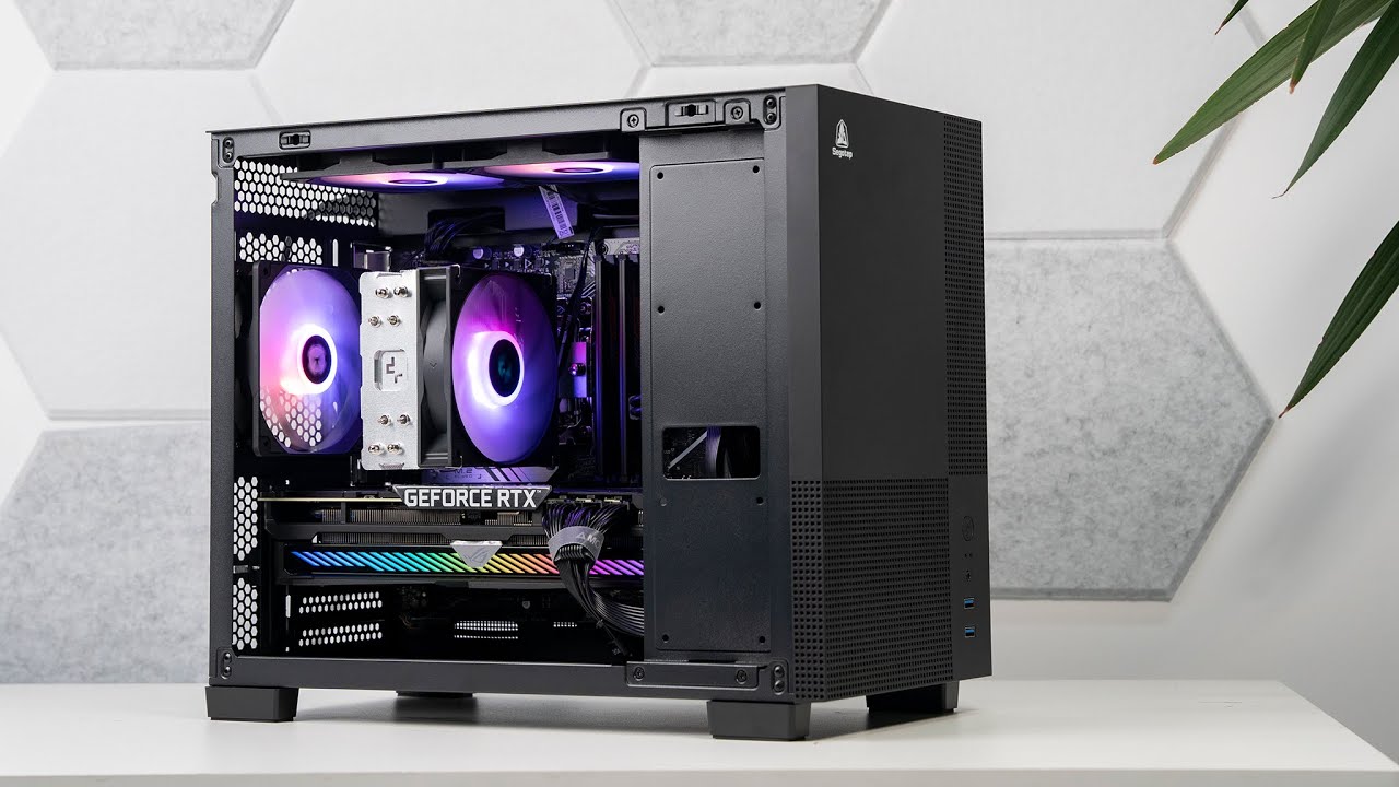 PC 21 Triệu có 3070 Ti ROG Strix chiến game! Lần đầu lắp case Segotep Memphis S