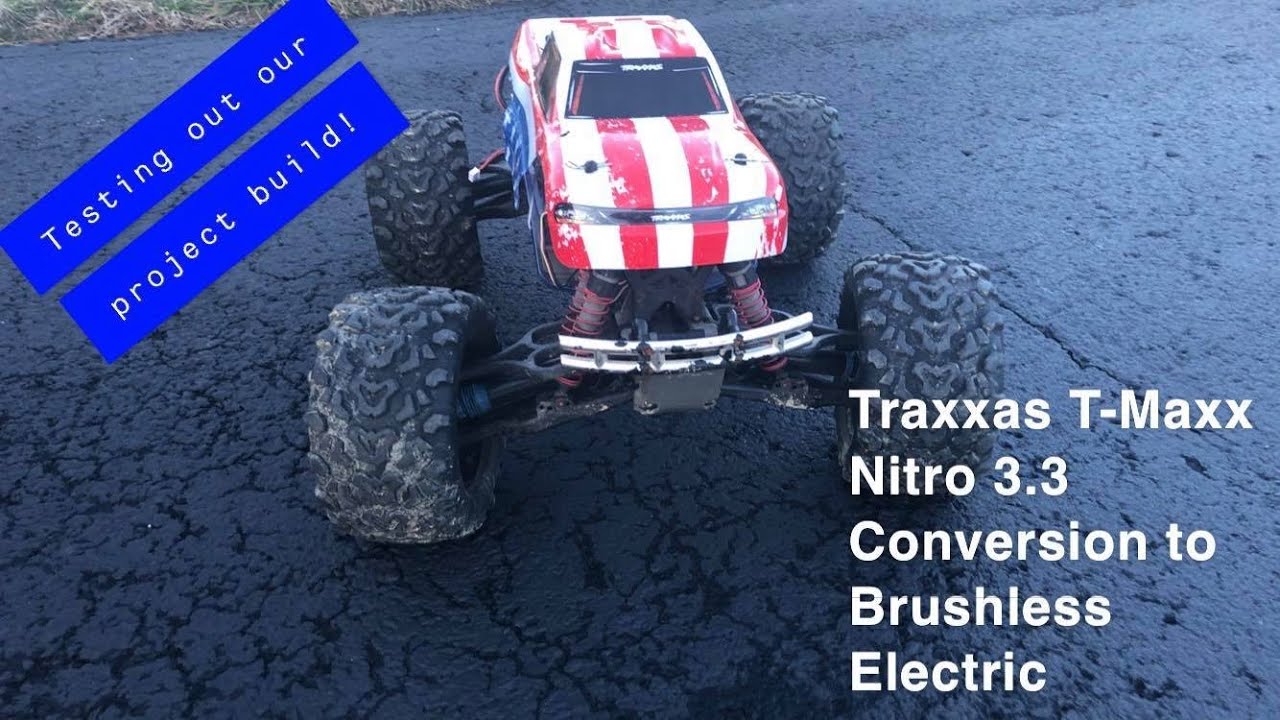 T Maxx Conversion Brushless Surpass Hobby 120Amp 5200Kv 2S, 3S Runs  6S Capable