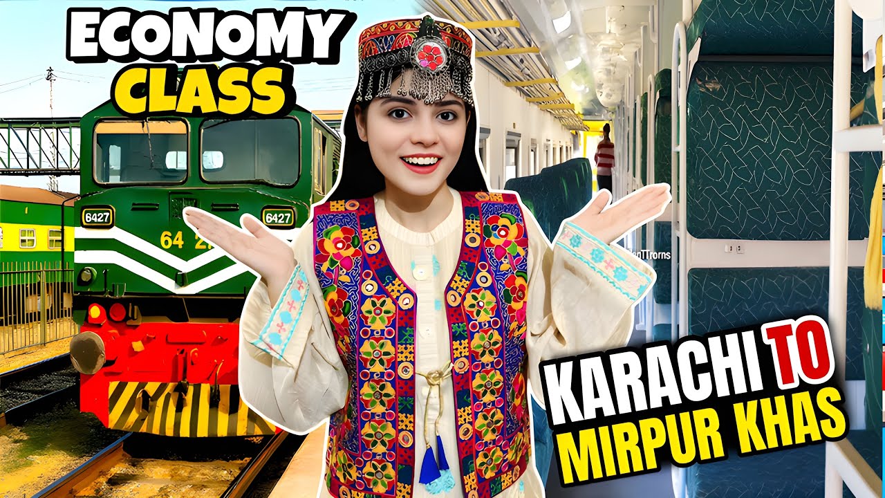 &ldquo;Train Journey From Karachi To Mirpur Khas | Beautiful Pakistan Railway Travel 🇵🇰🚉